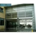 Commercial Full Clear Glass Sectional Overhead Garage Door